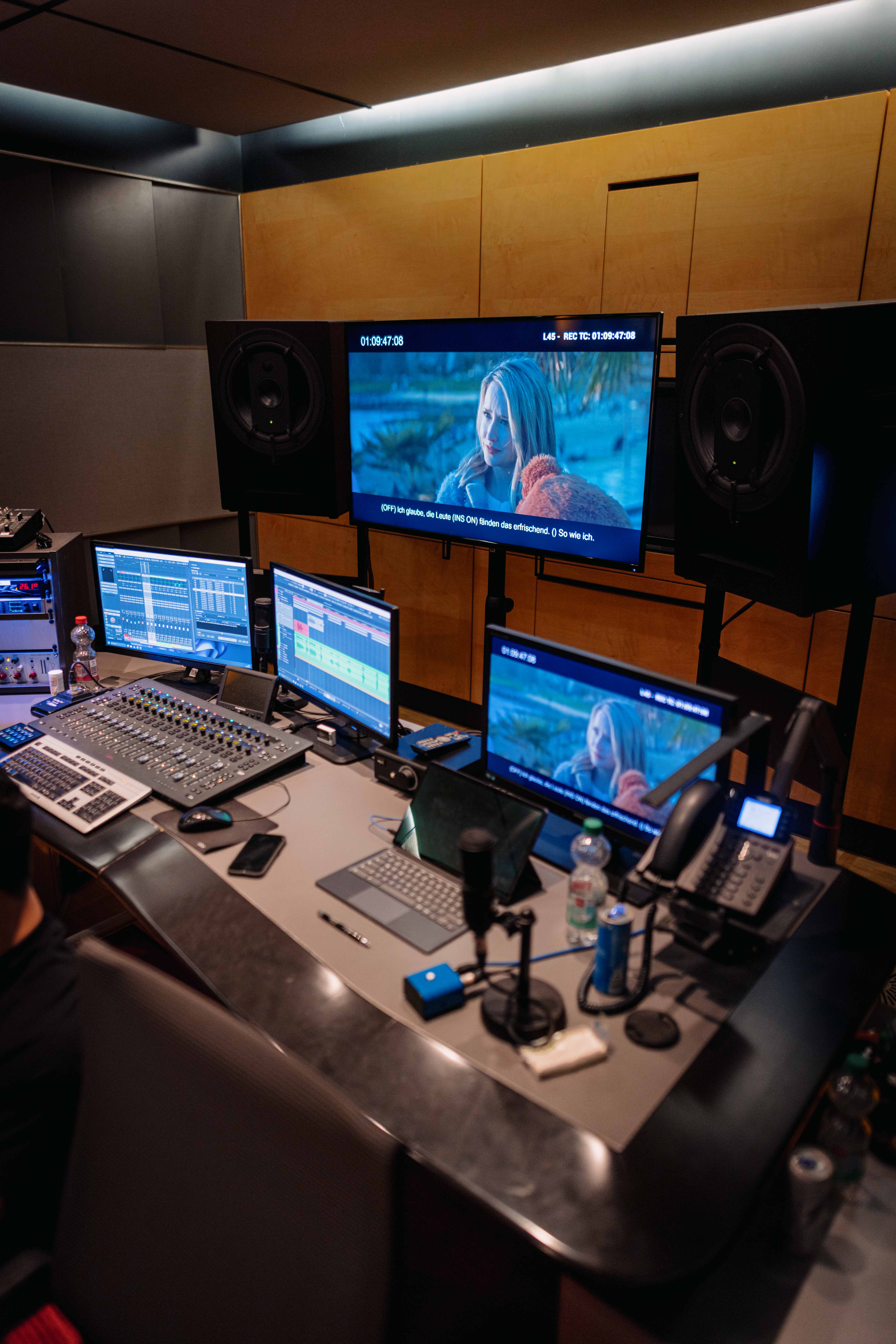 Ein Synchronstudio